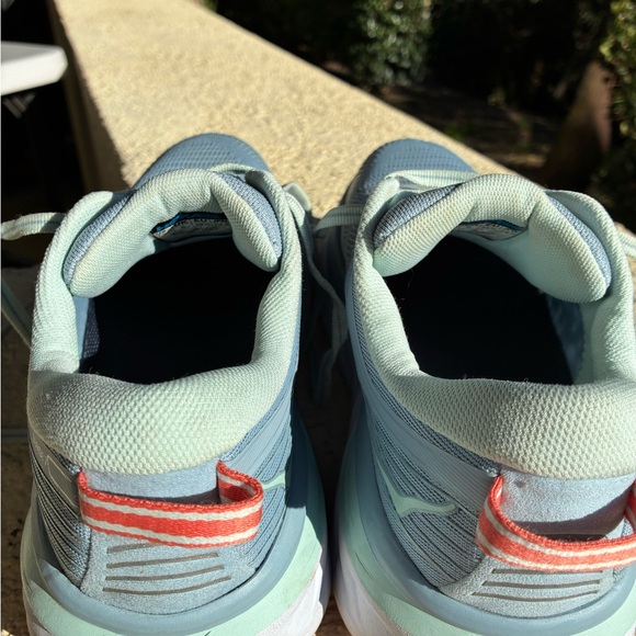 Hoka Women's Bondi 7 Road Running Shoes size 7.5 wide Blue Fog/Blue Glass - Picture 14 of 14